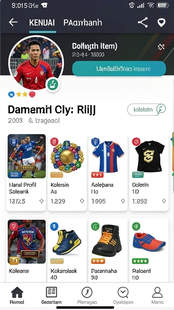 afaf - Cuplikan aksi mendebarkan di dalam permainan.