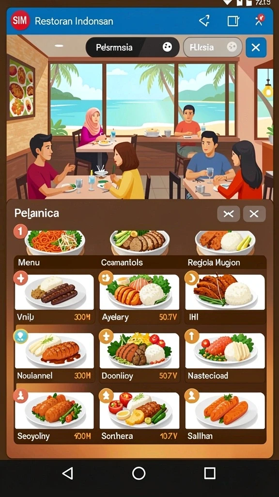 badak178 - Tampilan menu utama BADAK178 yang intuitif dan menarik.