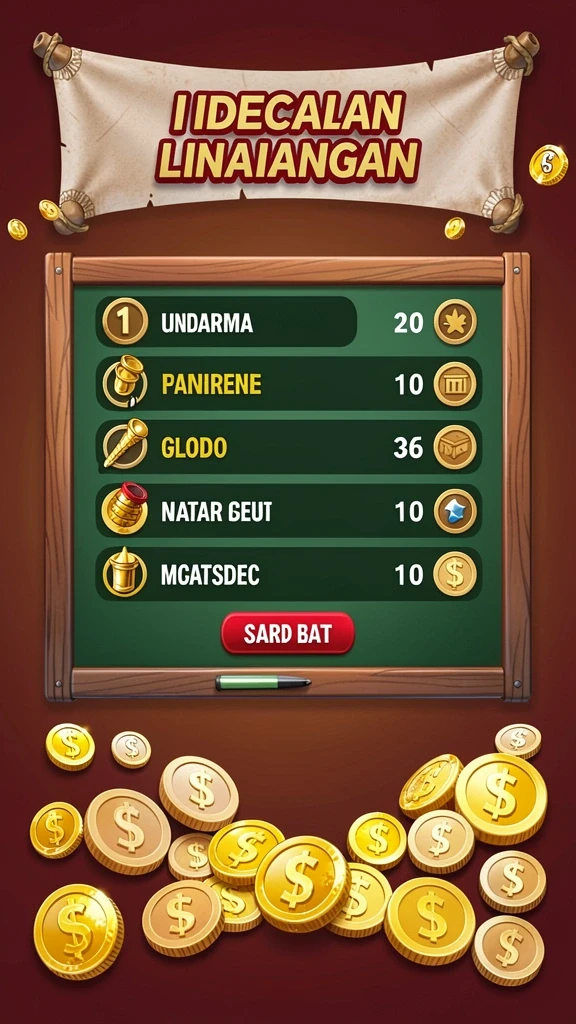 bata123 - Karakter dengan desain yang unik.