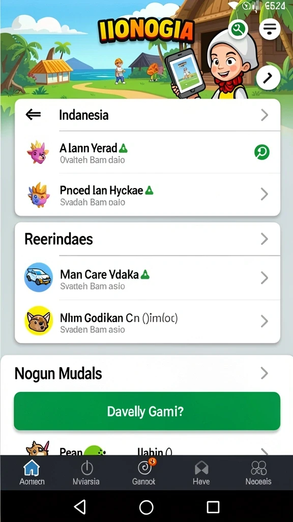 c8vip - Karakter-karakter unik dalam C8VIP siap bertarung.