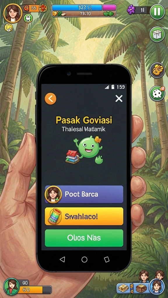 keren77 - Tangkapan layar menunjukkan level yang menantang di KEREN77.