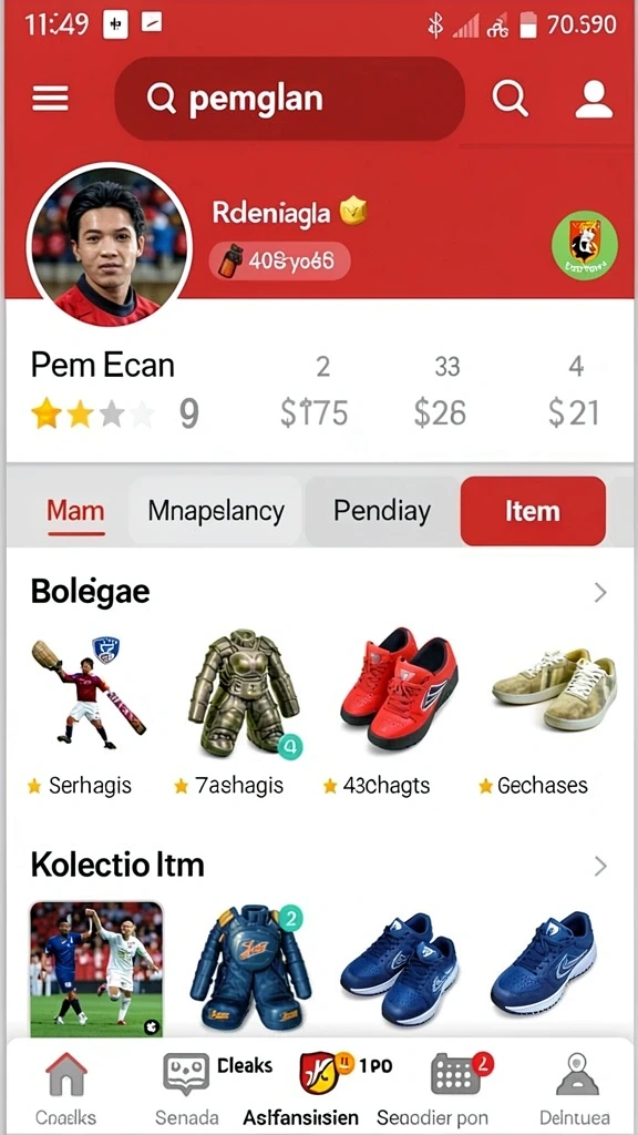 keren77 - Tangkapan layar menampilkan antarmuka pengguna yang ramah dan menarik.