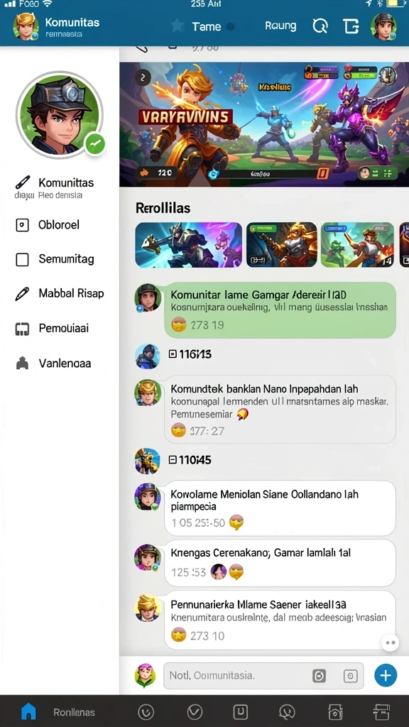 mega338 - Tampilan grafik yang memukau dan realistis.
