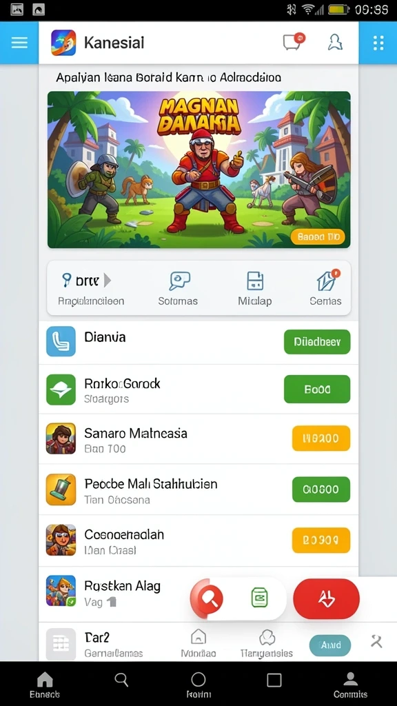 rajampo - Level yang menantang dan beragam rintangan.