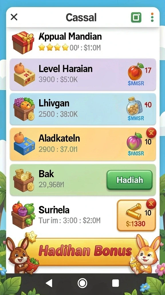 sky77 - Screenshot menunjukkan tampilan permainan yang menarik.