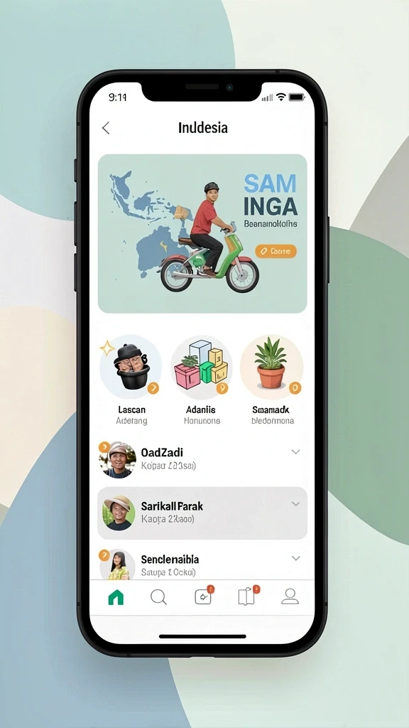 tvtoto - Tampilan antarmuka TVTOTO yang menarik dan user-friendly.